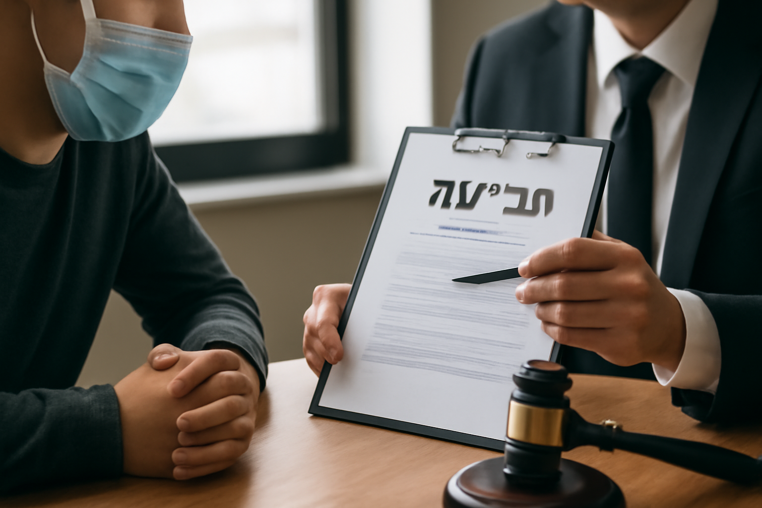 תביעה למשרד הביטחון בימי הקורונה
